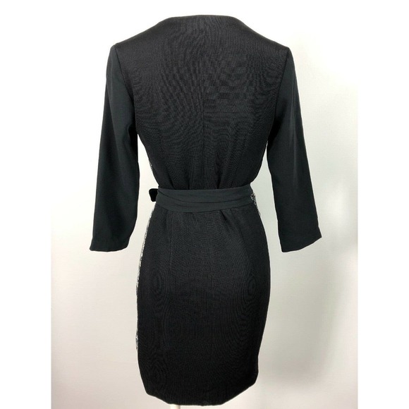 RAG & BONE 'Leighton Print 3/4 Sleeves Wrap Dress - Picture 5 of 7